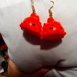 My hand crafted jewelry made with mini mart shopping food